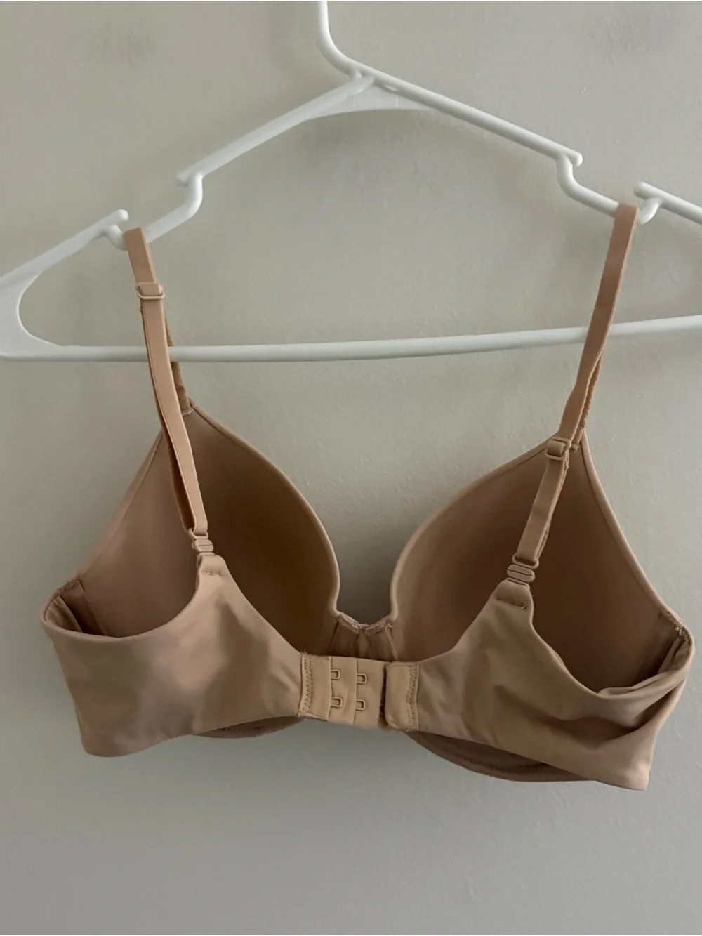 Auden 32C Lightly Lined Full Coverage Beige Bra Basic P7